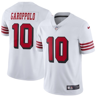 mens nike jimmy garoppolo white san francisco 49ers color ru